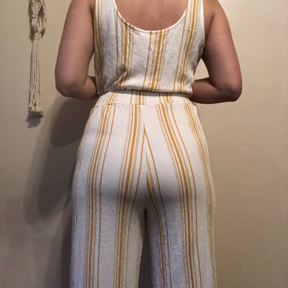 ✨ Love Tree // Wide Leg Hippie Jumpsuit - Picture 5 of 7